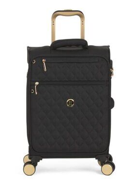 IT LUGGAGE 22in Glimmering Softside Carry-on Spinne